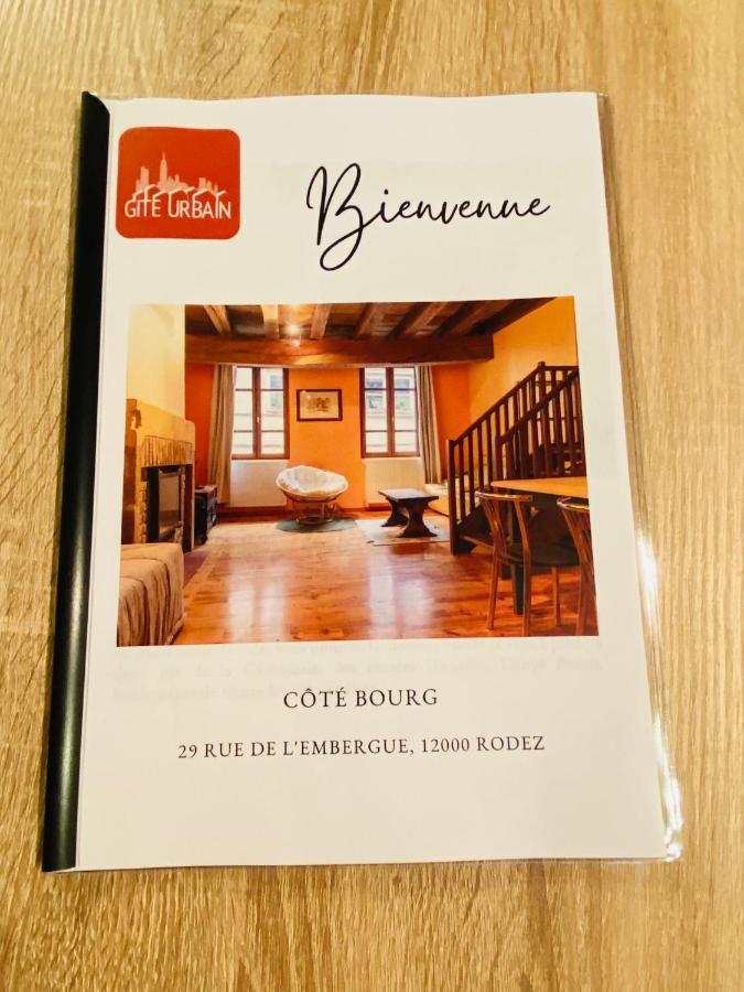 Gite Urbain - Cote Bourg Rodez Bagian luar foto